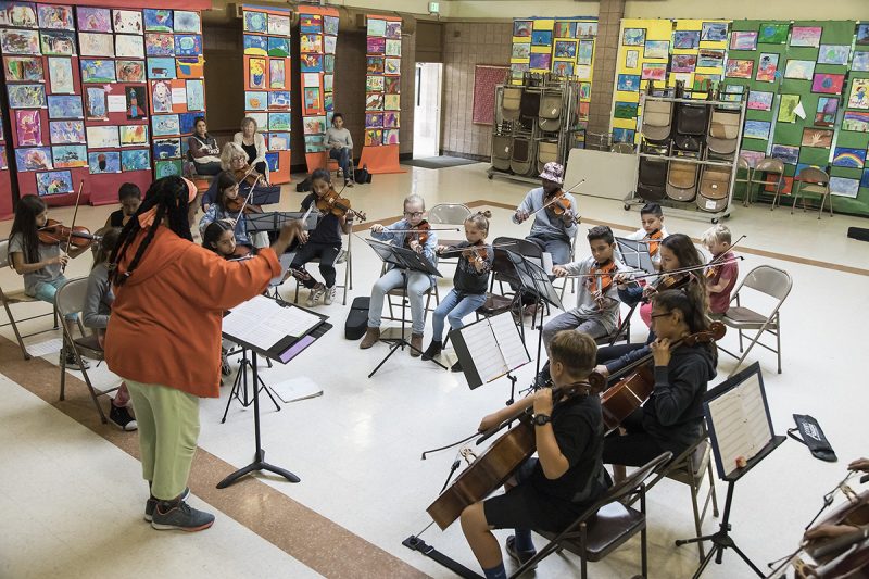 Santa Barbara Junior Orchestra 10/29/17 Vieja Valley School