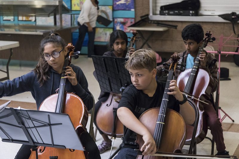 Santa Barbara Junior Orchestra 10/29/17 Vieja Valley School