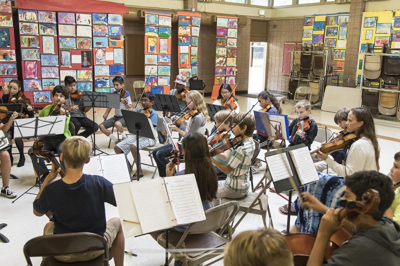 Santa Barbara Junior Orchestra 10/29/17 Vieja Valley School