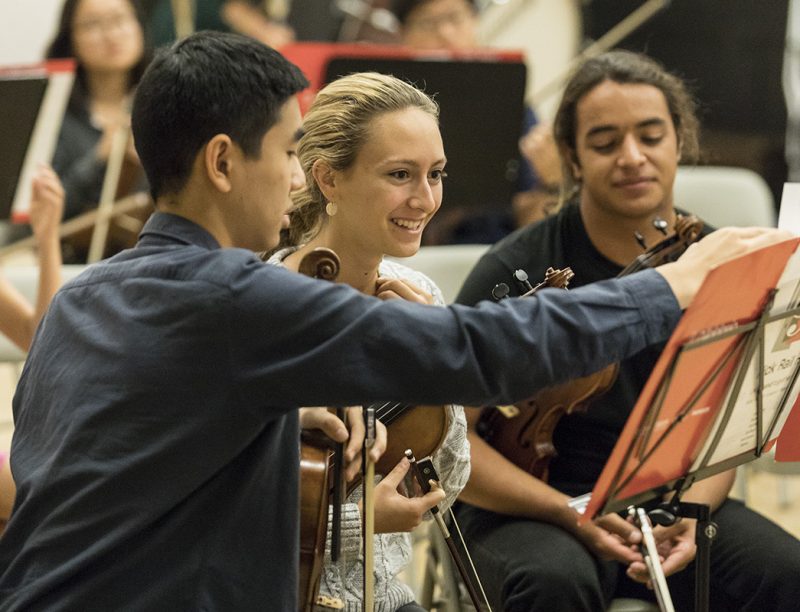 Santa Barbara Youth Symphony 10/29/17 Notre Dame School