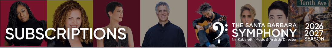 Santa Barbara Symphony Subscriptions
